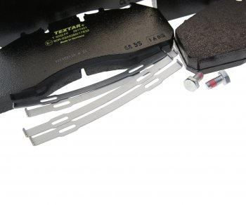 17 399 р. Колодки тормозные VOLVO RENAULT дисковые (249x110x29) (4шт.) TEXTAR TEXTAR 2917401  с доставкой в г. Пермь. Увеличить фотографию 2