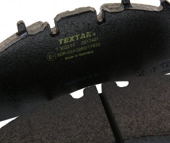 17 399 р. Колодки тормозные VOLVO RENAULT дисковые (249x110x29) (4шт.) TEXTAR TEXTAR 2917401  с доставкой в г. Пермь. Увеличить фотографию 3