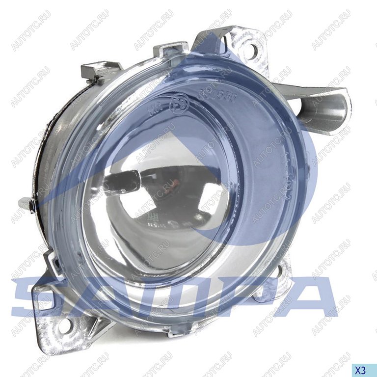 2 199 р. Фара SCANIA 4,P,G,R,T series дальнего света правая внутренняя SAMPA SAMPA 042.073  с доставкой в г. Пермь