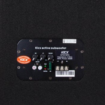 16 999 р. Сабвуфер корпусной активный 12 (30см) 350Вт KICX KICX ap301bpa  с доставкой в г. Пермь. Увеличить фотографию 5