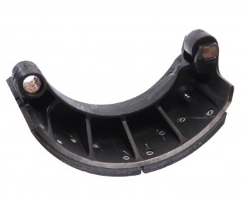 8 199 р. Колодки тормозные SHACMAN SHAANXI задние с накладками (1шт.) OE SHACMAN dz90149346077  с доставкой в г. Пермь. Увеличить фотографию 1