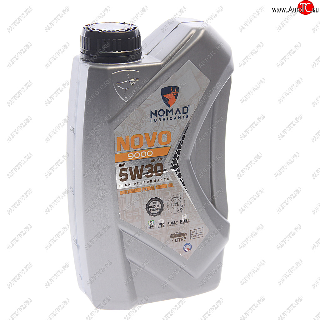 1 049 р. Масло моторное NOVO 9000 SP 5W30 синт.1л NOMAD NOMAD 6297000869735  с доставкой в г. Пермь