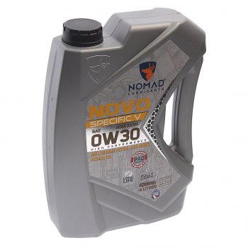 5 349 р. Масло моторное NOVO Specific V A5B5 0W30 синт.4л NOMAD NOMAD 6290360905839  с доставкой в г. Пермь. Увеличить фотографию 1