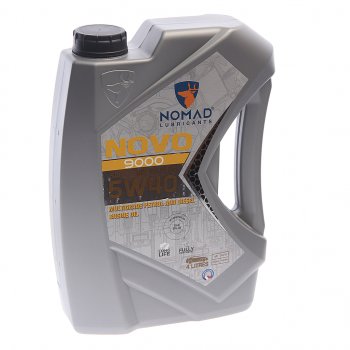 3 699 р. Масло моторное NOVO 9000 SP 5W40 синт.4л NOMAD NOMAD 6297000872728  с доставкой в г. Пермь. Увеличить фотографию 1