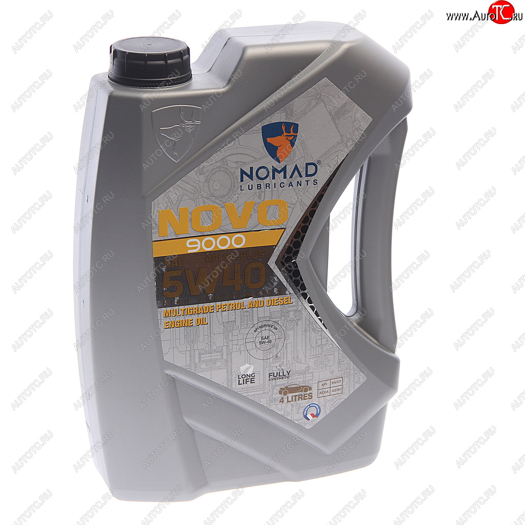 3 699 р. Масло моторное NOVO 9000 SP 5W40 синт.4л NOMAD NOMAD 6297000872728  с доставкой в г. Пермь