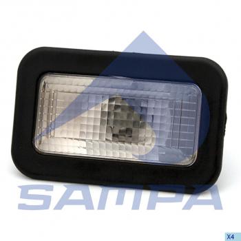 1 389 р. Плафон MERCEDES освещения дверного проема SAMPA SAMPA 204.495  с доставкой в г. Пермь. Увеличить фотографию 1