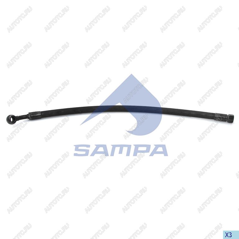 2 499 р. Шланг SCANIA 2,3,4,P,G,R,T series ГУРа SAMPA SAMPA 042.035  с доставкой в г. Пермь