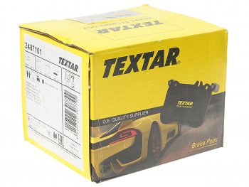 2 699 р. Колодки тормозные задние (4шт.) TEXTAR Suzuki Grand Vitara JT 5 дверей дорестайлинг (2005-2008)  с доставкой в г. Пермь. Увеличить фотографию 2