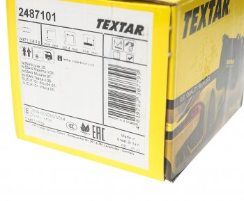 2 699 р. Колодки тормозные задние (4шт.) TEXTAR Suzuki Grand Vitara JT 5 дверей дорестайлинг (2005-2008)  с доставкой в г. Пермь. Увеличить фотографию 3