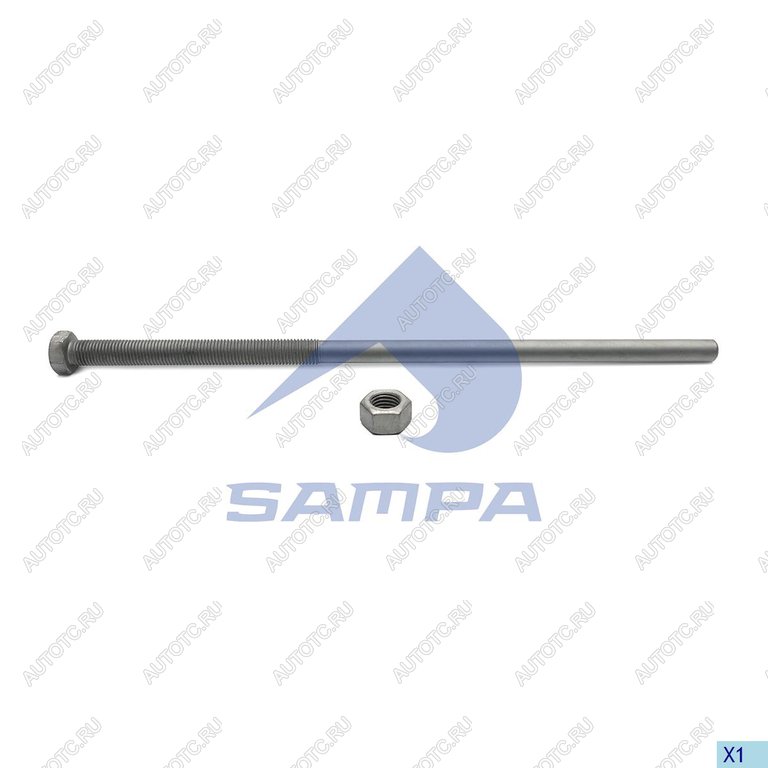 1 039 р. Болт M16x410 седельного устройства регулировочный SAMPA SAMPA 092.749  с доставкой в г. Пермь