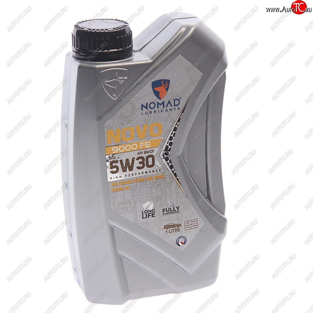 999 р. Масло моторное NOVO 9000 FE 5W30 синт.1л NOMAD NOMAD 6290360905815  с доставкой в г. Пермь