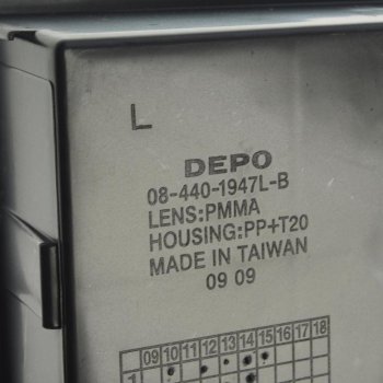 3 499 р. Фонарь задний MERCEDES левый (465х130мм) АМР разъем сзади DEPO DEPO 4401947lwe  с доставкой в г. Пермь. Увеличить фотографию 3