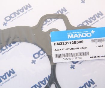 2 579 р. Прокладка головки блока HYUNDAI i40 (11-) (2.0),Elantra (13-) (1.8) (M) MANDO MANDO dm223112e000  с доставкой в г. Пермь. Увеличить фотографию 2