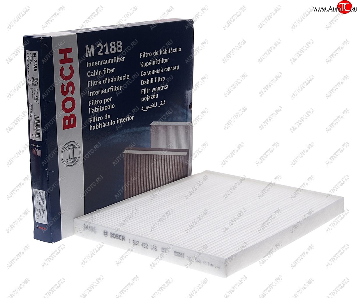 579 р. Фильтр воздушный салона OPEL Corsa D FIAT Grande Punto (05-) BOSCH BOSCH 1987432188 BOSCH 1987432188  с доставкой в г. Пермь