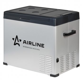 30 599 р. Автохолодильник 50л 65х36х49см компрессорный 12-24V 60W металл,пластик 17.29кг AIRLINE AIRLINE acfk003 AIRLINE acfk003  с доставкой в г. Пермь. Увеличить фотографию 3