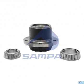 15 499 р. Ступица SAF колеса (с подшипником) SAMPA SAMPA 075.1591  с доставкой в г. Пермь. Увеличить фотографию 1