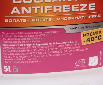 3 499 р. Антифриз красный -40C 5л C12 готовый RAVENOL RAVENOL 1410126005 RAVENOL 1410126005  с доставкой в г. Пермь. Увеличить фотографию 2