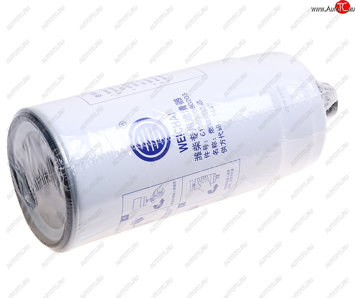 1 259 р. Фильтр топливный SHACMAN SHAANXI грубой очистки OE SHACMAN 612630080203  с доставкой в г. Пермь