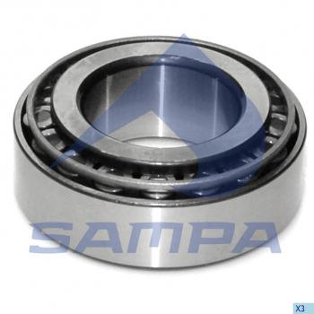 1 999 р. Подшипник ступицы SCANIA VOLVO передней внутренний (60х115х40мм) SAMPA SAMPA 041.271  с доставкой в г. Пермь. Увеличить фотографию 1