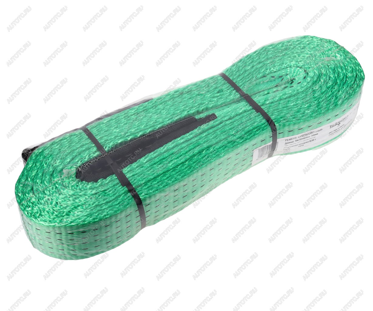 1 089 р. Трос буксировочный 8т 5м-50мм ленточный (петля-петля) MAGNUS-PROFI MAGNUS-PROFI sz054174  с доставкой в г. Пермь