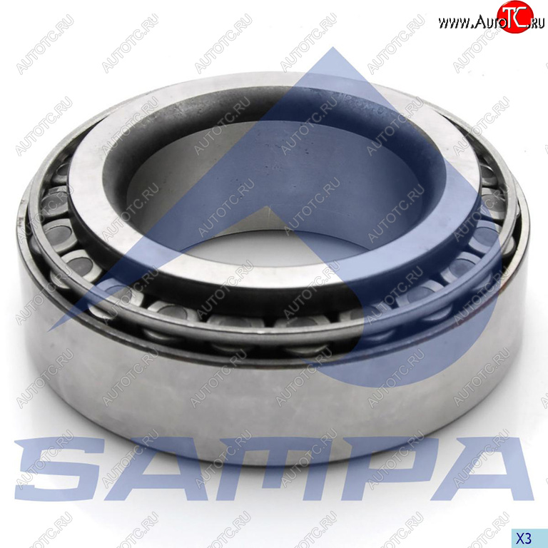 2 999 р. Подшипник ступицы DAF (80x140x46) SAMPA SAMPA 051.209  с доставкой в г. Пермь