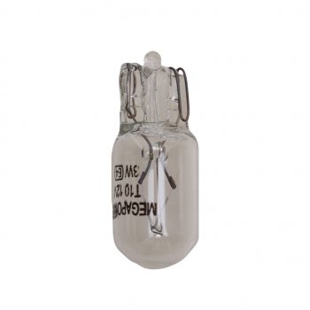 11 р. Лампа 12V W3W W2.1x9.5d Standart MEGAPOWER MEGAPOWER 370-33-068  с доставкой в г. Пермь. Увеличить фотографию 2