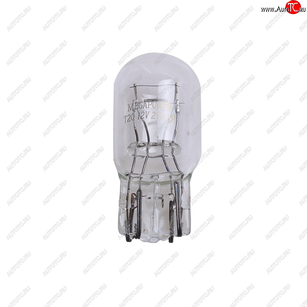62 р. Лампа 12V W215W W3x16q Standart MEGAPOWER MEGAPOWER 370-33-066  с доставкой в г. Пермь