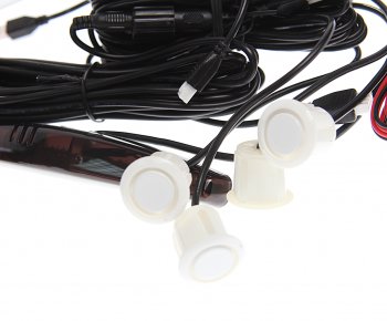2 299 р. Датчик парковки d=19мм INTERPOWER INTERPOWER ip-415 (19mm) (4 датчика) white  с доставкой в г. Пермь. Увеличить фотографию 2