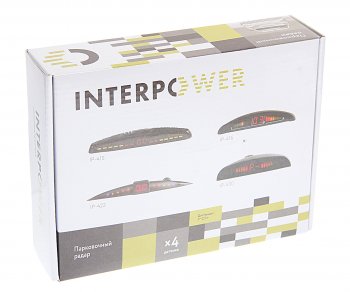 2 299 р. Датчик парковки d=19мм INTERPOWER INTERPOWER ip-415 (19mm) (4 датчика) white  с доставкой в г. Пермь. Увеличить фотографию 4