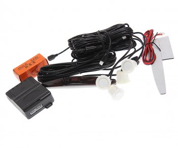 2 299 р. Датчик парковки d=19мм INTERPOWER INTERPOWER ip-415 (19mm) (4 датчика) white  с доставкой в г. Пермь. Увеличить фотографию 1