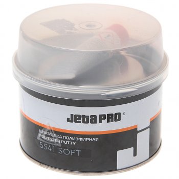 569 р. Шпатлевка полиэфирная SOFT 0.5кг JETA PRO JETA PRO 554105  с доставкой в г. Пермь. Увеличить фотографию 1
