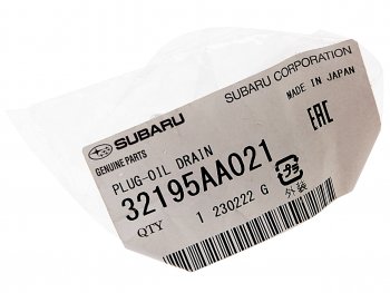 529 р. Пробка сливная SUBARU картера масляного OE SUBARU 32195aa021  с доставкой в г. Пермь. Увеличить фотографию 3