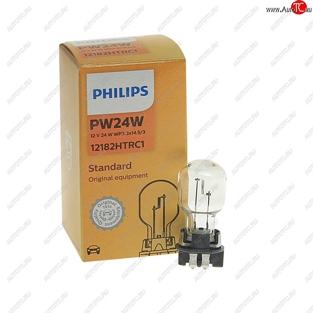 2 099 р. Лампа 12V PW24W WP3.3x14.5/4 PHILIPS PHILIPS 12182htrc1 PHILIPS 12182htrc1  с доставкой в г. Пермь