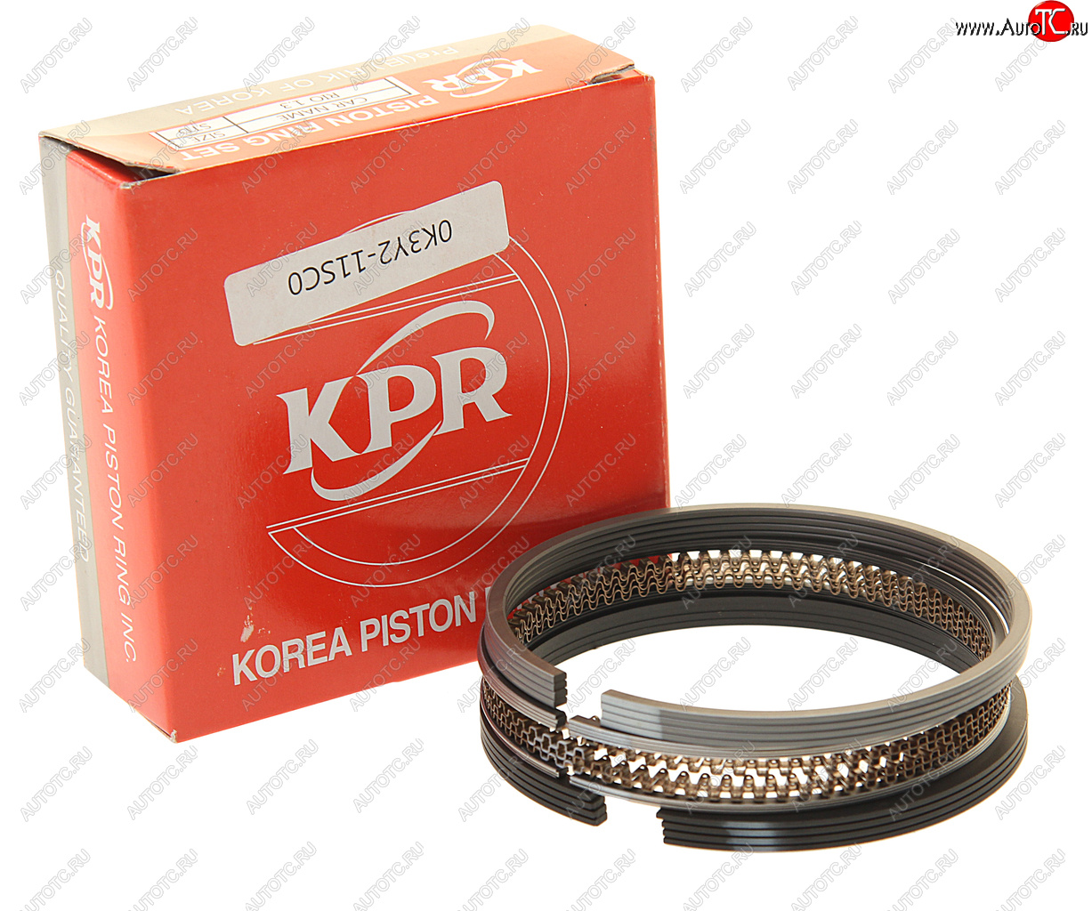 2 199 р. Кольца поршневые KIA Rio (00-05) (1.5) d+0.00 комплект KPR KPR 0k3y2-11sc0  с доставкой в г. Пермь