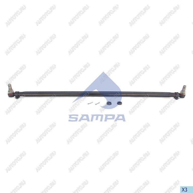 7 999 р. Тяга рулевая MERCEDES Actros поперечная L=1664мм SAMPA SAMPA 097.615-01  с доставкой в г. Пермь