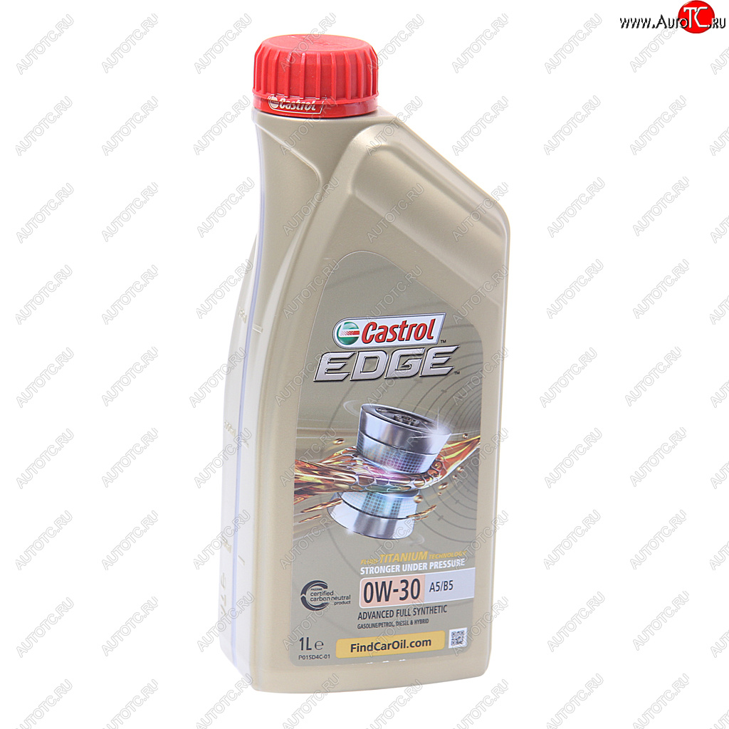 1 999 р. Масло моторное EDGE TITANIUM FST A5B5 LL01 0W30 синт.1л CASTROL CASTROL 156e3e  с доставкой в г. Пермь