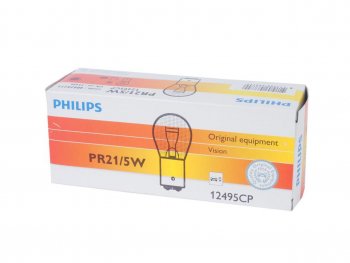419 р. Лампа 12V PR215W BAW15d PHILIPS PHILIPS 12495cp  с доставкой в г. Пермь. Увеличить фотографию 2