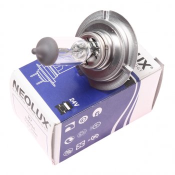 399 р. Лампа 24V H7 70W PX26d 3200K 1750лм Standard NEOLUX NEOLUX n499a  с доставкой в г. Пермь. Увеличить фотографию 1