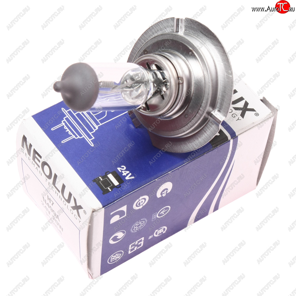 399 р. Лампа 24V H7 70W PX26d 3200K 1750лм Standard NEOLUX NEOLUX n499a  с доставкой в г. Пермь