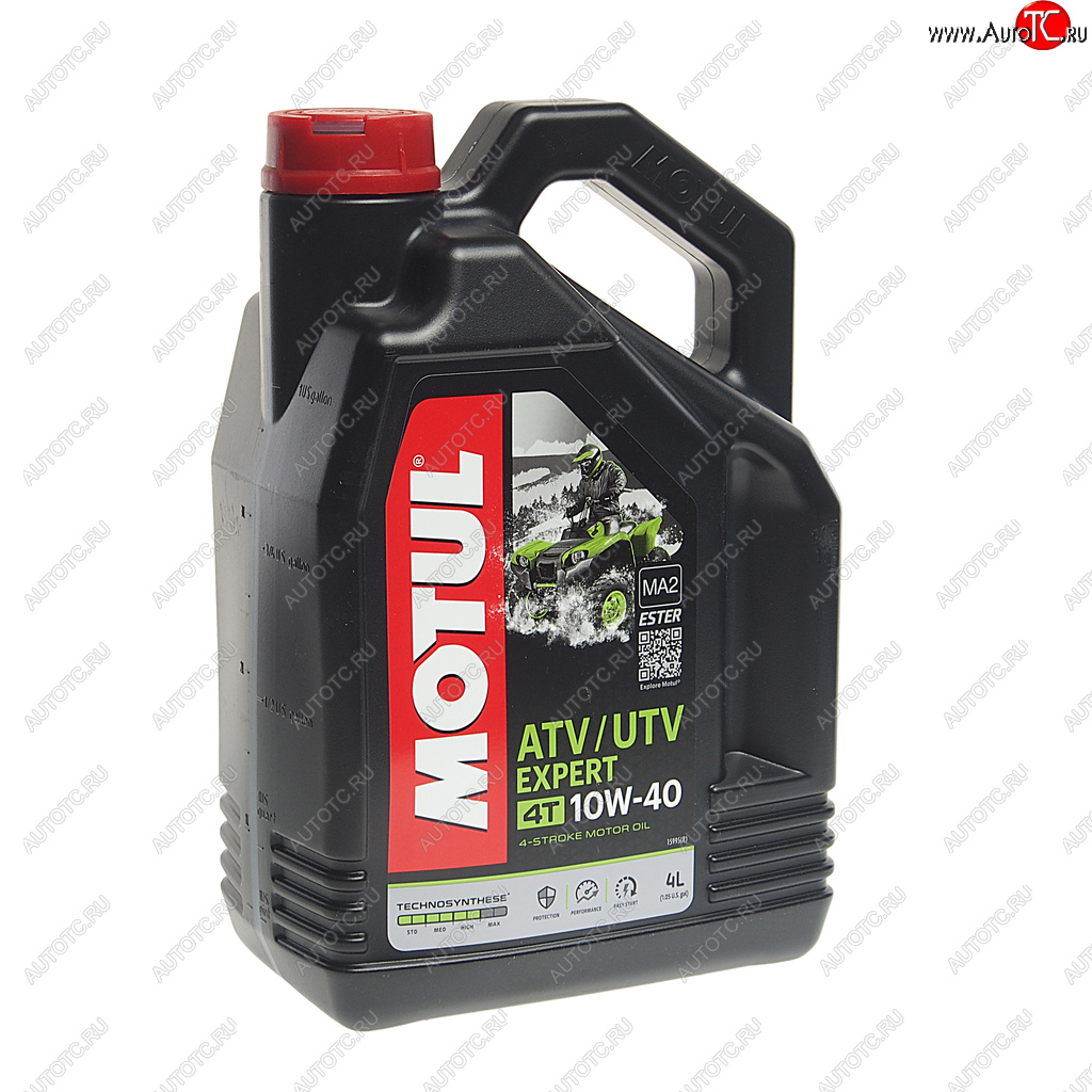 4 999 р. Масло моторное для 4-х тактных двигателей ATV-UTV EXPERT 4T 10W40 п/синт.4л MOTUL MOTUL 105939 MOTUL 105939  с доставкой в г. Пермь