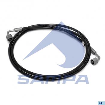 Шланг VOLVO FH12 подъема кабины L=1800мм SAMPA SAMPA 034.110
