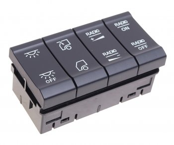 Блок SHACMAN SHAANXI X6000 кнопок панели приборов (освещение и радио) OE SHACMAN dz9l149584684