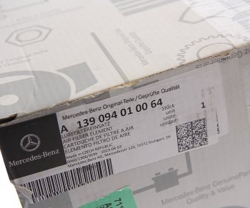 7 949 р. Фильтр воздушный MERCEDES CLA (C118) (19-) ОЕ MERCEDES a139094010064  с доставкой в г. Пермь. Увеличить фотографию 4