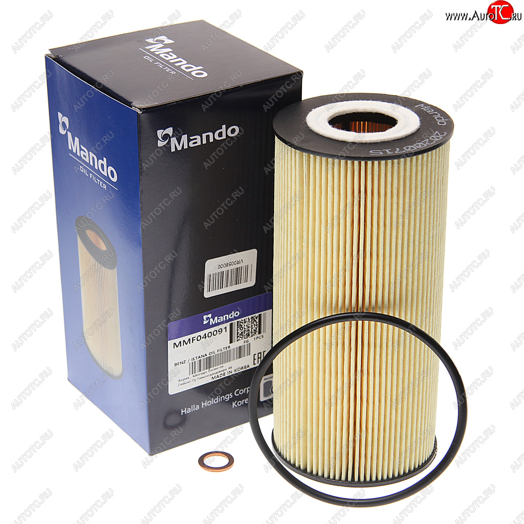 389 р. Фильтр масляный SSANGYONG Rexton (02-) (OM600) MANDO MANDO mmf040091  с доставкой в г. Пермь