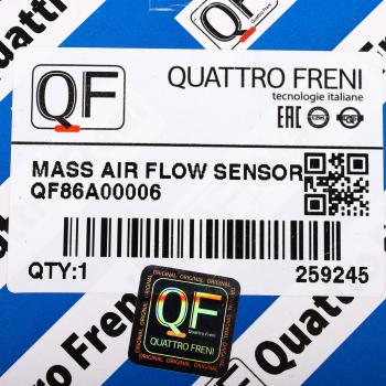 3 759 р. Датчик массового расхода воздуха NISSAN Almera Tino (98-03) QUATTRO FRENI QUATTRO FRENI qf86a00006  с доставкой в г. Пермь. Увеличить фотографию 5