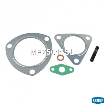 569 р. Прокладка FORD Transit турбокомпрессора комплект KRAUF KRAUF mfz5011sl  с доставкой в г. Пермь. Увеличить фотографию 1