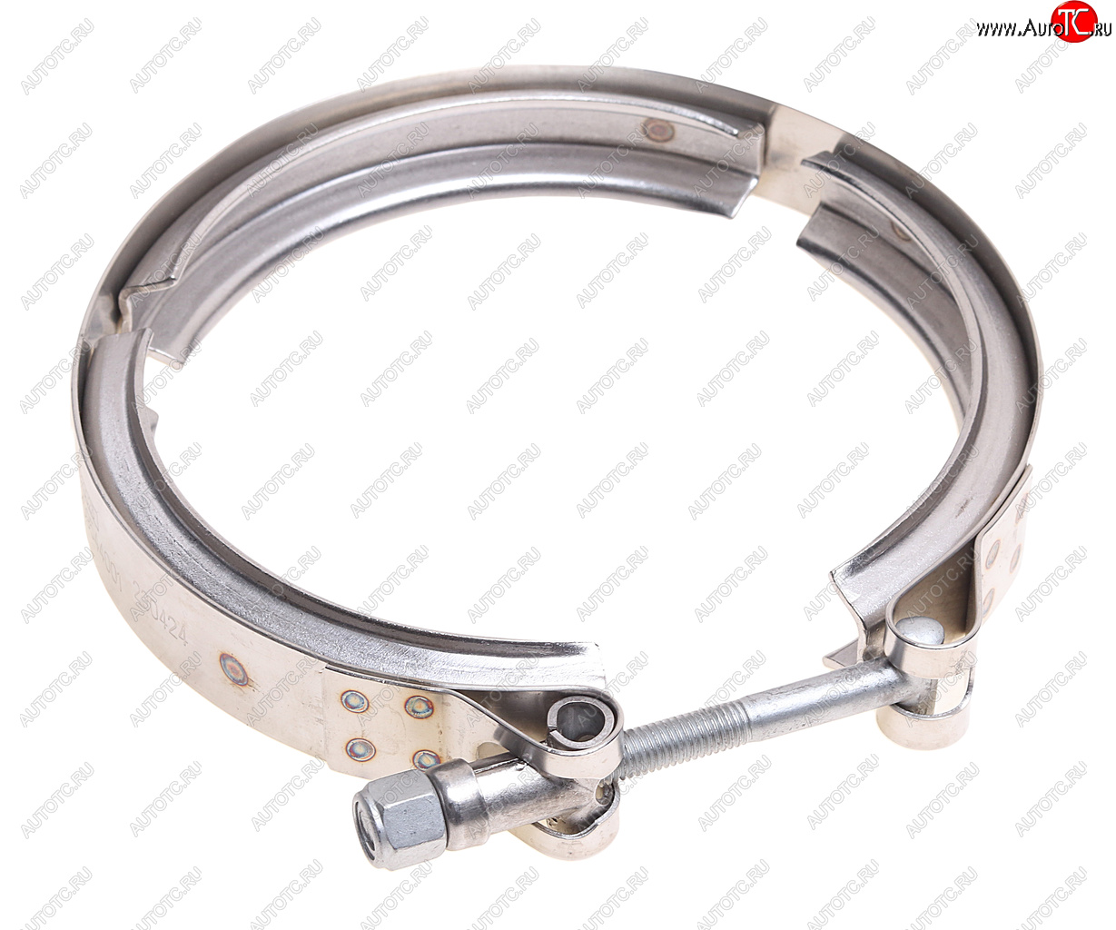 1 329 р. Хомут SHACMAN SHAANXI X3000,X6000 глушителя D=150мм OE SHACMAN dz9x259544001  с доставкой в г. Пермь
