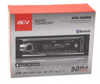 3 799 р. Магнитола автомобильная 1DIN ACV ACV avs-930bw  с доставкой в г. Пермь. Увеличить фотографию 3