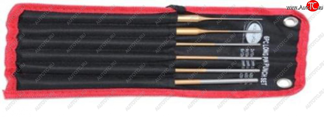 979 р. Набор выколоток 2,3,4,5,6,8х200мм удлиненных 6 предметов ROCKFORCE ROCKFORCE rf-50613xl  с доставкой в г. Пермь
