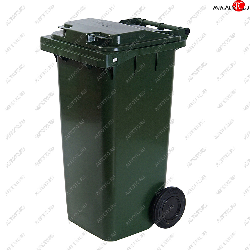 3 369 р. Контейнер мусорный 120л на колесах темно-зеленый 23.C29 IPLAST IPLAST ip-551601  с доставкой в г. Пермь